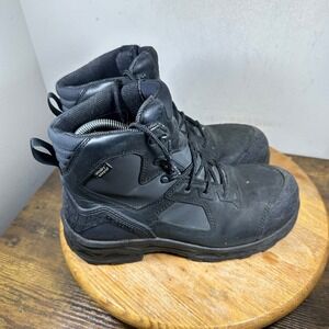 Red Wing Irish Setter Kasota 83642 Mens 8 D Black Waterproof Safety Toe Boots